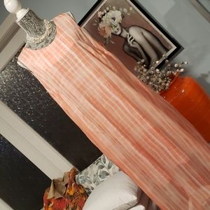 Vince Camuto Coral Polyester Maxi Dress